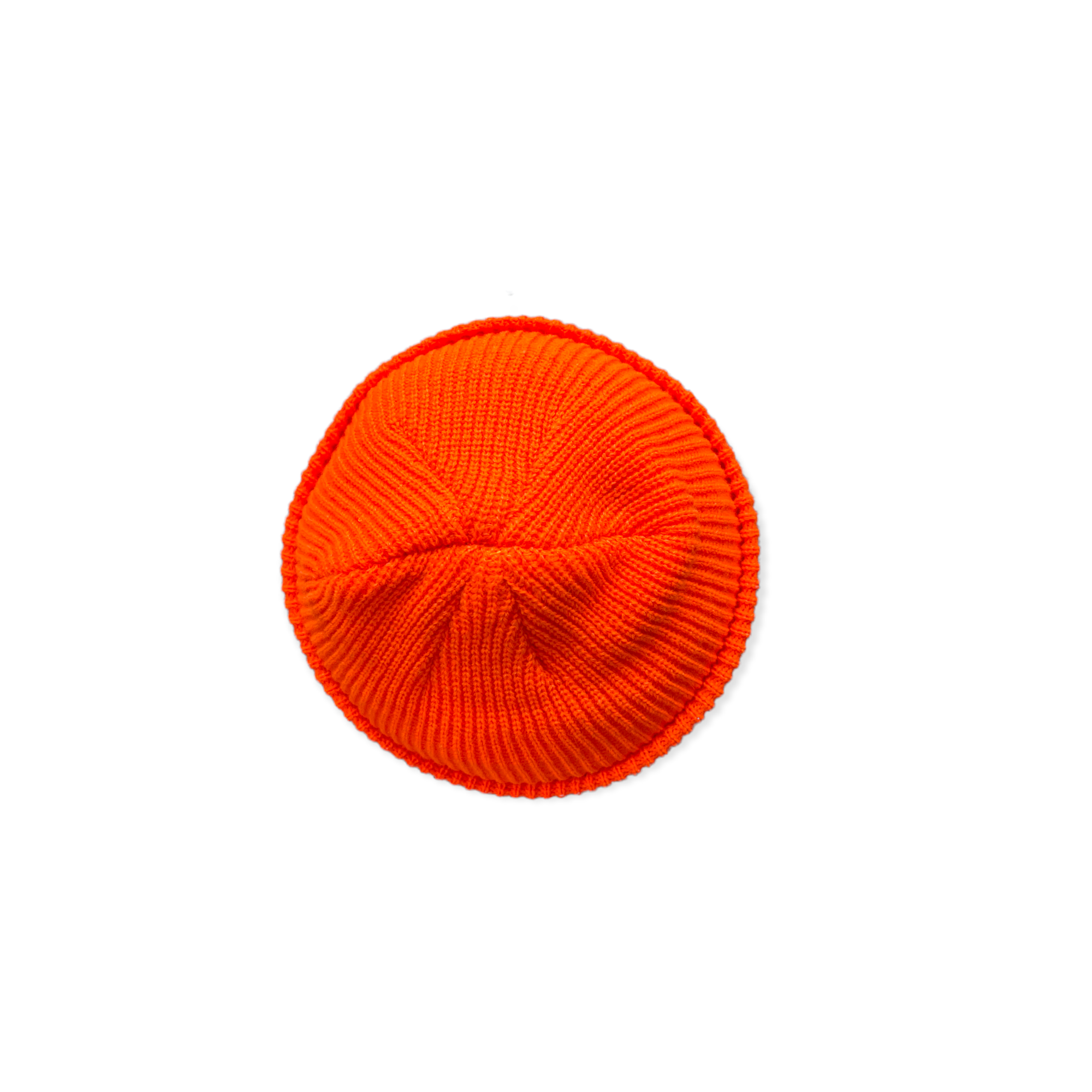 czapka beanie pomarańczowa